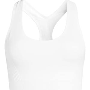 Sujetador de yoga para mujer con logotipo personalizado rápido Top corto sin costuras de alto impacto Ropa de fitness y yoga Tops cortos Racer Back Gym Sujetadores deportivos - Product Image 1