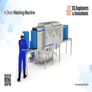 ถังซักอุตสาหกรรมใช้กิโลกรัม/ชั่วโมง300 500ใหม่สำหรับโรงแรมส่วนประกอบหลัก-มอเตอร์ปั๊มมอเตอร์ทำความสะอาดถังพลาสติก - Product Image 3