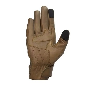 Guantes de moto de materiales personalizados para hombres y mujeres con su propio diseño de logotipo Guante de moto de carreras con rango bajo - Product Image 1