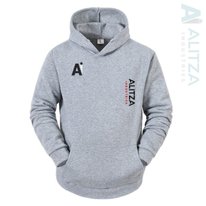 Sudadera con capucha de algodón 100% de calidad de lujo Unisex, estampado personalizado, manga larga de gran tamaño para adultos, transpirable, Fitness, Yoga, entrenamientos, fábrica - Product Image 3