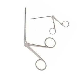 OMI Healthcare Supply Alligator Straight Aural Ear Forceps Acero inoxidable ENT Cirugía de alta calidad - Product Image 6