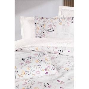 Altınbaşak Creaforce Lino Arcane Juego de funda nórdica doble Ropa de cama elegante y elegante - Product Image 3