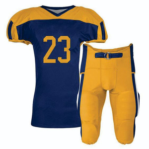 Traje de fútbol americano personalizado de alta calidad al por mayor mejor modelo Original deportes sublimación equipo Jersey XL tamaño - Product Image 5