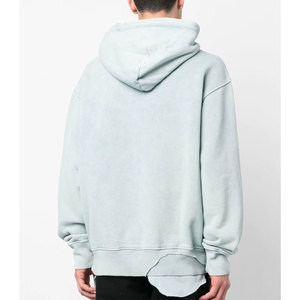 Sweat-shirt à capuche en molleton pour homme, style streetwear, coupe classique, uni, en vrac, hiver, écologique - Product Image 6