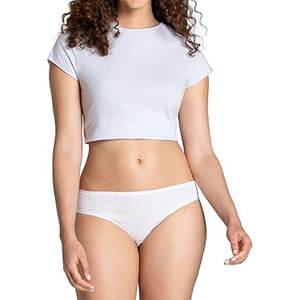 Culottes décontractées pour femmes en coton tricoté doux, taille haute, ajustement confortable, respirantes, séchage rapide pour un usage quotidien et un confort tout au long de la journée - Product Image 4