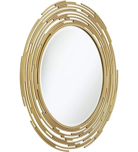 ขอบทรงกลมสีทอง2ฟุตผนังกระจกเหล็กสีทองผนังกระจกกลมดีไซน์เส้นผ่าศูนย์กลาง2ฟุตของตกแต่งกรอบเหล็กสีทอง - Product Image 6