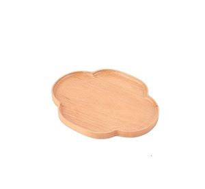 Assiettes à dîner en bois d'acacia rondes pour motif floral Set pour plats, snack, dessert, utilisation au meilleur prix, emballage - Product Image 3