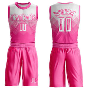 Uniformes d'équipe de basketball imprimés par sublimation, vêtements de sport à séchage rapide, design personnalisé, respirant, grande taille, 100% polyester - Product Image 3