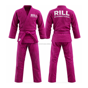 Dernier design, uniforme professionnel de Jiu-Jitsu et de karaté, couleur verte personnalisée, Gi brésilien BJJ 100% coton 500g, durable et respirant - Product Image 4