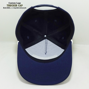 หมวกเชือก5แผงหมวกเบสบอลทอโครงสร้างปีกโค้งปรับได้ SnapBack สำหรับตกปลาเดินป่า OEM - Product Image 5