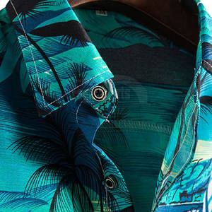 เสื้อชายหาดผู้ชายแบบสั่งทำพิเศษ ผ้าฝ้ายแท้ 100% แห้งเร็ว ระบายอากาศดี บริการ OEM ขายส่งสำหรับขายออนไลน์ - Product Image 3