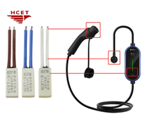 Protecteur de température intelligent HCET-B pour la domotique, double protection, batterie rechargeable, surveillance, indice de protection IP35, certifié TUV/CQC