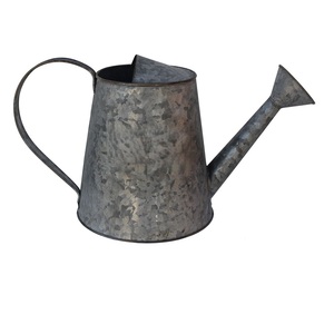 Arrosoir galvanisé rustique avec pommeau de douche pulvérisateur de jardin en métal vintage ferme jardin déco - Product Image 6