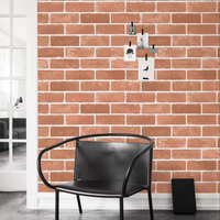 Papier peint auto-adhésif en PVC 3D moderne de luxe IVY, ignifuge, anti-fumée, écologique, imperméable, à rayures écossaises, pour la maison et l'hôtel
