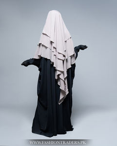 Luxe Modeste Mode Long Loose Fit Khimar Hijab pour les femmes musulmanes Respirant Traditionnel Musulman Vêtements Accessoire OEM Service - Product Image 6