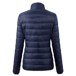 Gran oferta, chaquetas acolchadas de talla grande para mujer, chaquetas de moda de Color sólido para mujer con diseño personalizado, servicio OEM de impresión - Product Image 2