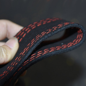 Sangles de levage en cuir pour haltérophilie Gym Poignets Poignées supplémentaires Support de levage Sangles de poignet Rembourrées Deadlift Sangles - Product Image 5