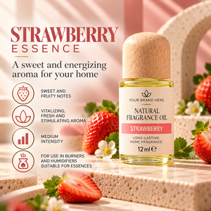 Essenza Profumata alla Fragola OEM 12ml |   Aroma Dolce e Fruttato Fresco |   Produttore di Marchi Privati Spagna - Product Image 2