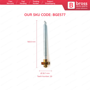 BGE577 moteur de réglage de hauteur de siège 5609510 réparation engrenage en métal axe 16 cm pour Mondeo Galaxy s-max Bross pièces automobiles fabriquées en turquie - Product Image 4