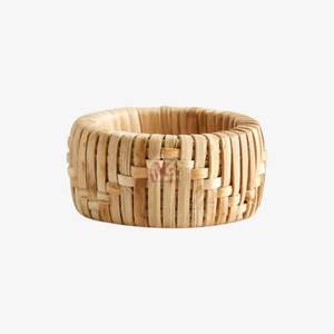 Anneaux de serviette noirs pour décoration de table Rond de serviette Anneaux de serviette de Noël Mariage du Vietnam - Product Image 3