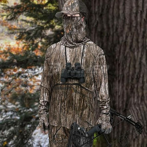 Custom Fit Solid Winter Breathable Hunting Hooded <b>Shirts</b> Moisture Wicking Fabric for Hiking Fishing and <b>Camping</b> - Product Image 6