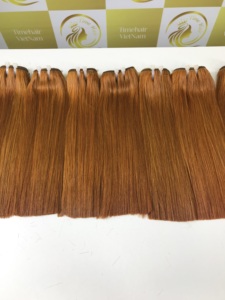 10 pouces Bonestraight Vietnam Cheveux Bundles Perruques Vendeurs En Gros Double Dessiné Raw Vierge HD Lace Front Cheveux Humains Bundles - Product Image 5