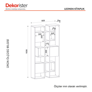 Librería Leonda Blanco-Nogal - Product Image 6