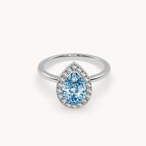 Bague de fiançailles Ren, bagues fines - Product Image 1