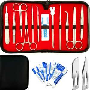 Kit quirúrgico de práctica completa de sutura quirúrgica para estudiantes de medicina para fabricantes de estudiantes, proveedor directo de fábrica al por mayor bajo - Product Image 2