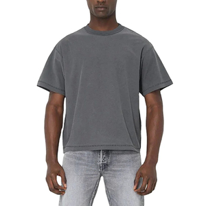 เสื้อยืดผู้ชายคุณภาพสูง ปี 2025 ผ้าฝ้าย/ใยไผ่ 100% นุ่ม แห้งเร็ว ระบายอากาศดี ทรงหลวม พิมพ์ลายดิจิทัลตามสั่ง - Product Image 1