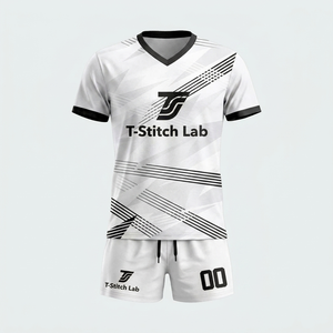 Tenue de volley-ball unisexe pour adultes, coupe confortable, manches courtes, évacuation de l'humidité, 100% polyester, écologique, antibactérien, personnalisable - Product Image 2