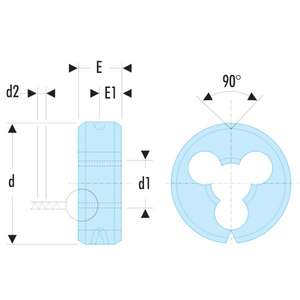 ชุดต๊าปและแม่พิมพ์เกลียวคุณภาพสูง Facom แบบแยกส่วน - Product Image 2