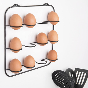Soporte de huevos de metal de alta demanda con forma cuadrada para uso en hoteles y restaurantes de proveedor indio - Product Image 1
