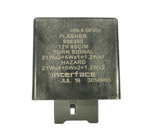 Contrôleur de danger 12V 1802BA0011N SCORPIO Mahindra Bolero Pièces détachées Marque Crown Certifié ISO 9001 Garantie 3 mois - Product Image 1