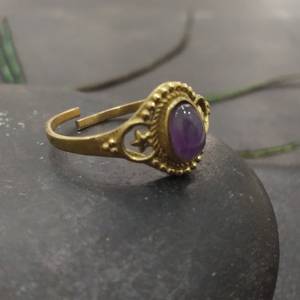 แหวนทองเหลืองโลหะแบบเรียบดีไซน์สร้างสรรค์สำหรับแฟนสาวแหวนชุบทองสีเหลืองแหวนแฟชั่นสำหรับเครื่องประดับงานแต่งงาน - Product Image 1