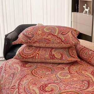 Ensemble de literie léger matelassé en velours de polyester ultra-doux, imperméable, écologique, style européen, broderie, 300 fils - Product Image 2