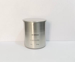 Venta al por mayor de portavelas de acero inoxidable personalizados con tapa, acabado cepillado, capacidad de 13.4 onzas y logotipo personalizado. - Product Image 5