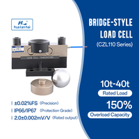 Celda de Carga Tipo Puente de Acero Inoxidable Hualanhai CZL 100E, Capacidad de Carga Nominal de 10-40t, Impermeable, Anticorrosión, Alta Precisión Industrial