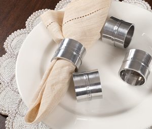 Anneaux de serviette en métal pour la table de fête de mariage au meilleur prix pour la maison, l'hôtel, la salle à manger, utilisation artisanale - Product Image 4