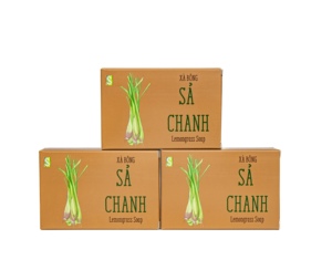 Barra de jabón sólido de hierba de limón de cúrcuma procesada en frío de primera calidad, jabón corporal de baño orgánico Natural a base de hierbas, etiqueta privada de Vietnam - Product Image 5