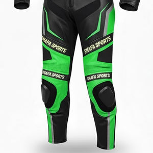 Combinaison de moto en cuir véritable pour hommes offrant un confort de sécurité et un style moderne pour la conduite et la course - Product Image 6