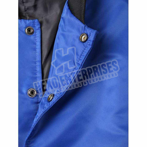 Nouvelle veste de baseball pour hommes d'automne et d'hiver avec col montant et veste de rugby 3D pour hommes - Product Image 3