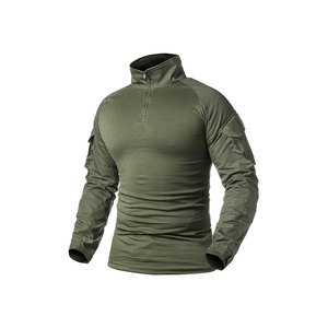 T-shirt résistant Pantalon à capuche Hommes Vêtements Chemises Airsoft Paintball Chasse - Product Image 1
