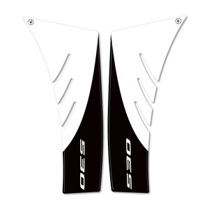 2 Adesivi in Resina 3D per Carena Scooter Yamaha TMAX 2012-16, Compatibili con T MAX 530, Adesivi per Moto - Product Image 1