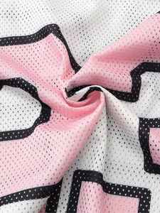 เสื้ออเมริกันฟุตบอลแบบปรับแต่งได้เสื้อสั้นระบายอากาศสำหรับฤดูร้อนขนาดใหญ่พิเศษพิมพ์ลาย - Product Image 5