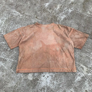 Vintage Graphic Heavyweight Cotton Custom Acid Wash <b>t</b> <b>Shirt</b> Printing Boxy <b>Cropped</b> <b>t</b> <b>Shirt</b> <b>Men</b> - Product Image 6