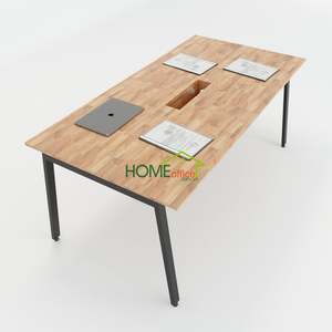 Contemporary Solid Wood Aton Concept 180x90 Hotel Conference <b>Table</b>-<b>Office</b> Furniture - Product Image 2