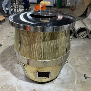 Handcrafted Hammered Brass Tandoor Stylish Elegant Commercial Kitchenware for Home Restaurant Use Durable Cooking <b>Equipment</b> - Product Image 1