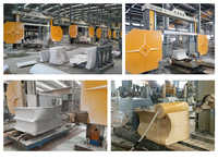 Machine de découpe CNC 4 axes à fil diamanté pour pierres tombales, granit et marbre – Technologie italienne