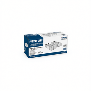 Festool 17-Piece Plastic Container Set 60x60/120x71 3xFT <b>Tool</b> Cases - Product Image 2